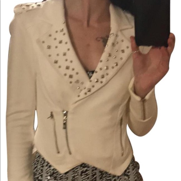 Bebe studded biker jacket - Picture 2 of 5